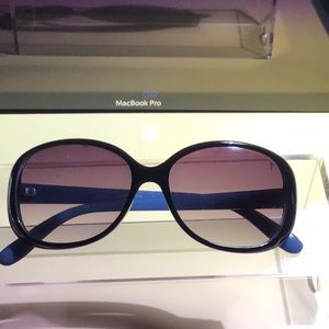 Simply Vera by Vera Wang Teal Sunglasses